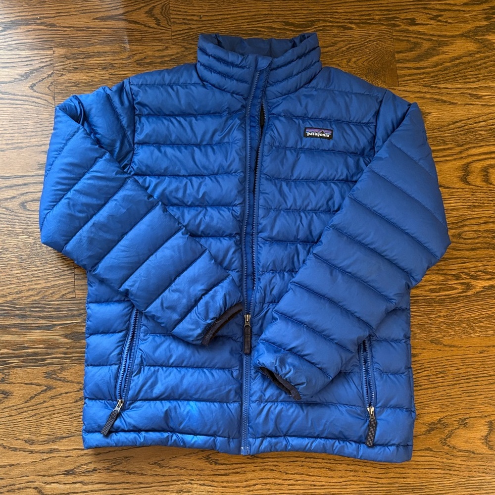 Patagonia Vibrant Blue Quilted Jacket